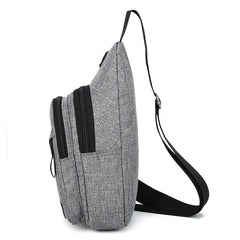 Unisex Sling Bag Chest Fanny Packs Cross Body Travel Sports Shoulder Backpack