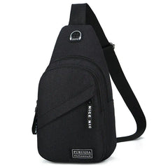 Unisex Sling Bag Chest Fanny Packs Cross Body Travel Sports Shoulder Backpack