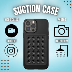 Hands-Free Suction Cup Phone Mount - Silicone Adhesive Holder for Ultimate Convenience