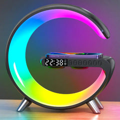 Bluetooth Speaker Wireless Charger Lamp